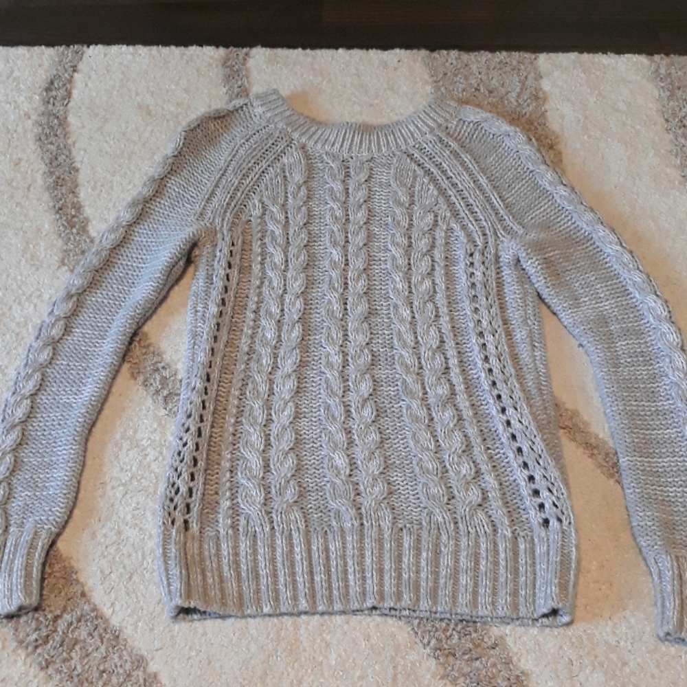 Grey Knitted Sweater